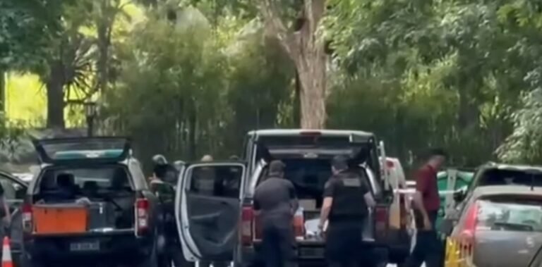 Operativo policial por la aparición de un proyectil de artillería en el barrio de Palermo