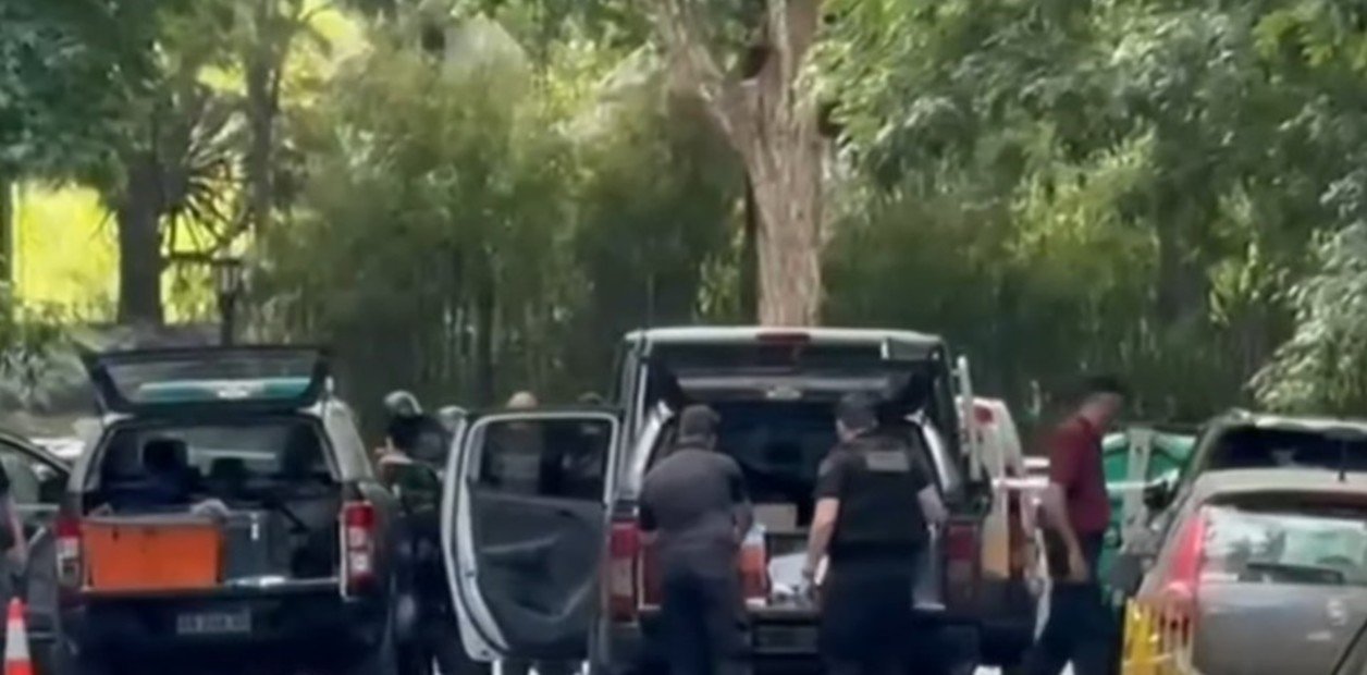 Operativo policial por la aparición de un proyectil de artillería en el barrio de Palermo